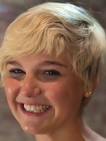 Hot blond's first time being made to squirt! Totally helpless, bound, & cumming so much it hurts