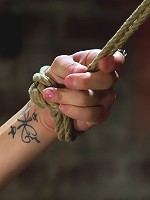 Super cute next door gets bound by perverted coupleStripped, flogged, fingered and made to cum!