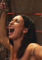 Gymnast, fitness model has her flexibility put to the test.Made to cum until she is a sweaty pig