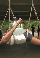 Super Hot Euro Babe Disgraced in the Streets