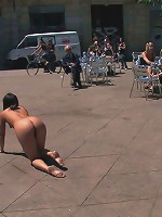 Susana Abril Fully Nude in Central Square