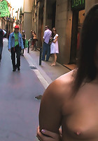 Susana Abril Fully Nude in Central Square