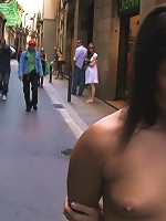 Susana Abril Fully Nude in Central Square