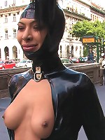 Hot Euro slut gets tied up and fucked for the first time!!!!