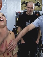 Kristina Rose gets her big juicy ass smacked and fucked in public!!!!