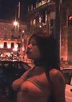 Yoha: All natural Latin babe dominated and used in public