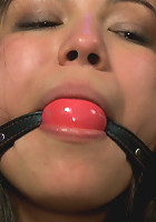 Busty Brunette Disgraced in Bar