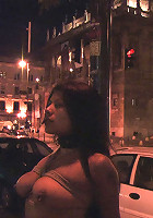 Yoha: All natural Latin babe dominated and used in public