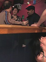 Cecilia Vega is bound, fucked and used by a bar full of strangers