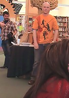 Redheaded bookworm gets humiliated and fucked in a bookstore!