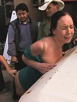 Julie Night - Fisted and Fucked in the Junkyard