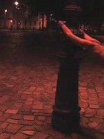 Beautiful Czech girl exposed on the streets at night!!!