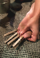 1 Blonde, 1 Brunette, 1 Redhead = Hot Lesbian Punishment and Sex!