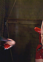 Dia Zerva takes on two Dommes.