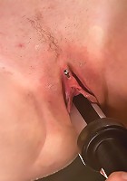 Cute Local Model Cums Hard from Electricity Pulsing Through her Clit