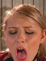 Katie Summers submits to Isis Love