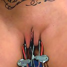 Big tit brunette gets tied up, shocked and fucked by Lorelei Lee