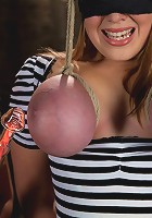 Big Tits Bound and Shocked